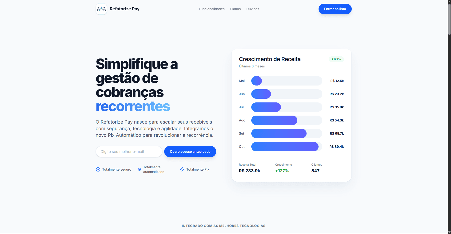 Refatorize Pay preview